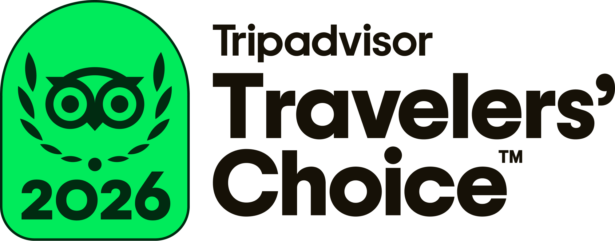 Tripadvisor Travelers' Choice 2026